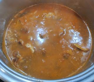 LENTEJAS ESTOFADAS CON SETAS