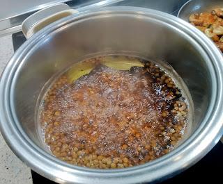 LENTEJAS ESTOFADAS CON SETAS