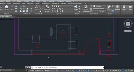 Zoom extensión. Ver todo lo dibujado en Autocad