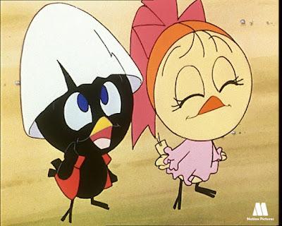 Como Calimero debajo del huevo