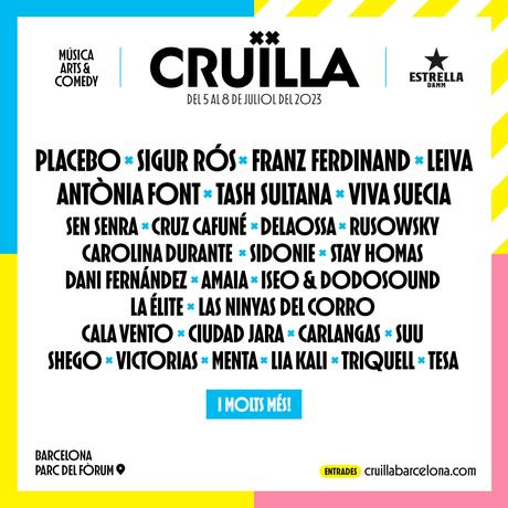 El Festival Cruilla Barcelona 2023 suma nuevos nombres