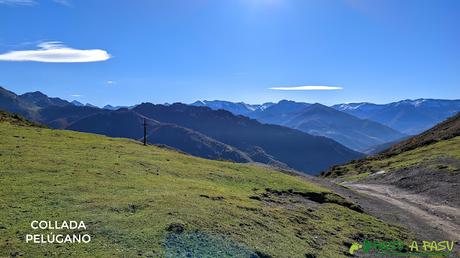 RUTA a la PEÑA MEA desde LES CAMPES, Laviana