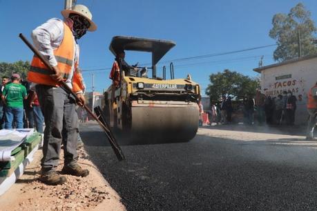 Gobierno municipal comenzó obras de 4.5 kilómetros para el rescate de vialidades al sur de SLP en solo dos días