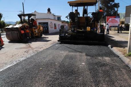 Gobierno municipal comenzó obras de 4.5 kilómetros para el rescate de vialidades al sur de SLP en solo dos días