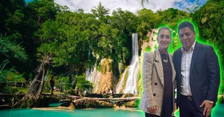 Ricardo Gallardo junto con Claudia Sheinbaum firman convenio en materia ambiental