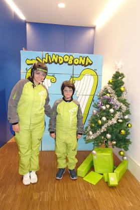 Windobona. Experimenta la sensación de volar en familia en un túnel de viento.