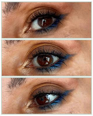 look marrón zoom ojos Sombras líquidas BPerfect: Ideas de maquillajes metalizados para navidad. 12