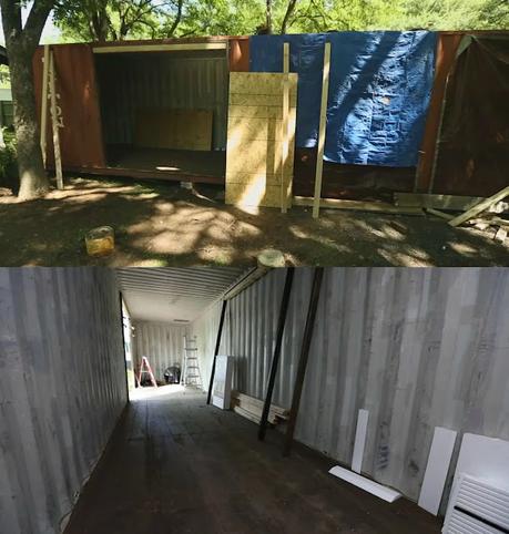 La transformación de un contenedor en un cómodo hogar La transformación de un contenedor en un cómodo hogar