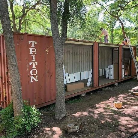 La transformación de un contenedor en un cómodo hogar La transformación de un contenedor en un cómodo hogar