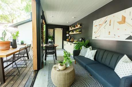 La transformación de un contenedor en un cómodo hogar La transformación de un contenedor en un cómodo hogar