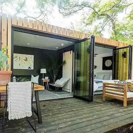 La transformación de un contenedor en un cómodo hogar La transformación de un contenedor en un cómodo hogar