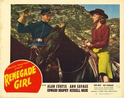 RENEGADE GIRL (LA RENEGADA) (USA, 1946) Western
