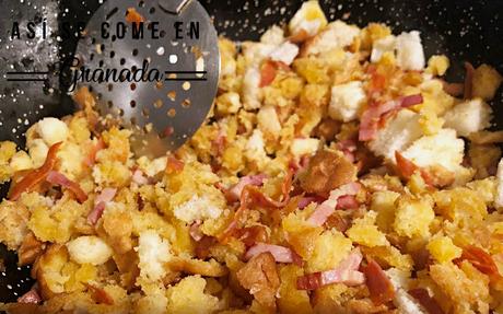 Migas de pan sin gluten
