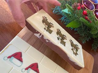 TURRONES DE CHOCOLATE Y DIBUJOS