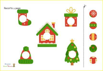 Cuadernos de actividades especial Navidad para E. Infantil
