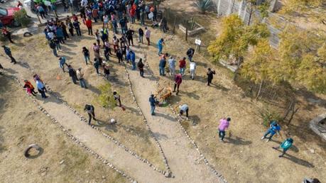 Lleva Enrique Galindo al Aguaje 2000 programas de Vialidades Potosinas y De Corazón mi Casa