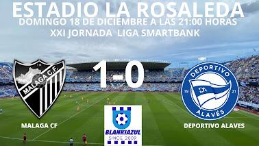 MALAGA CF 1-0 DEPORTIVO ALAVES