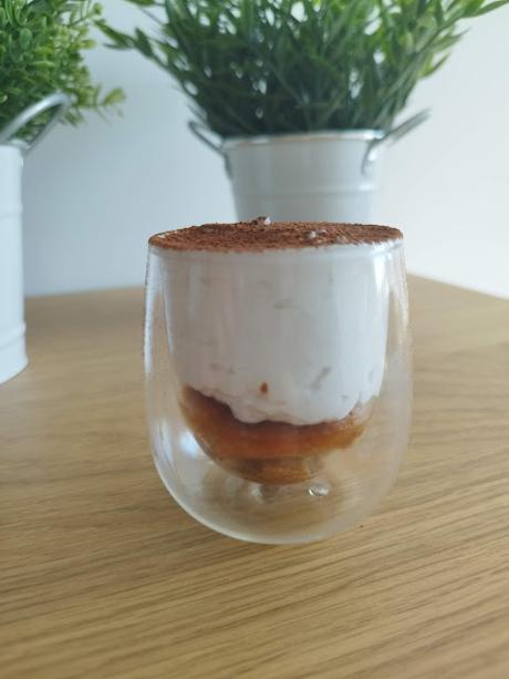 Tiramisú sin lácteos Tiramisú sin lácteos