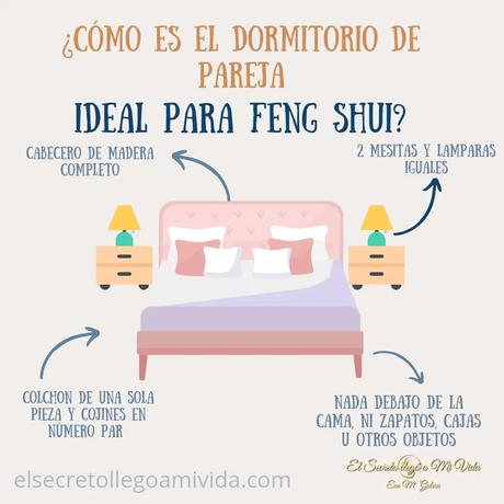 Tips Feng Shui para el dormitorio de pareja