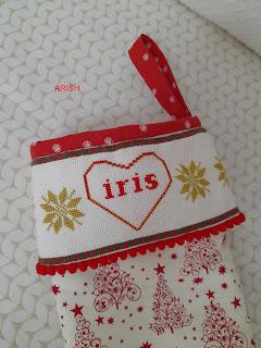 CALCETIN NAVIDEÑO PARA IRIS