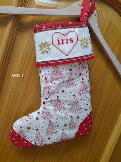 CALCETIN NAVIDEÑO PARA IRIS