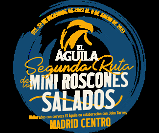 VUELVE LA RUTA DE MINI ROSCONES SALADOS A MADRID DE LA MANO DE CERVEZA EL ÁGUILA