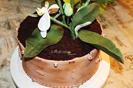 BIZCOCHO BROOKLING {PASTEL ORQUÍDEA MARIPOSA}