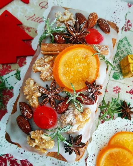Xmas cake / Pastel de Navidad