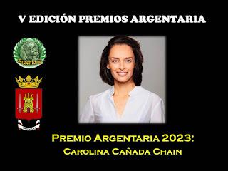 Premio ARGENTARIA 2023 a Dña. Carolina Cañada Chain