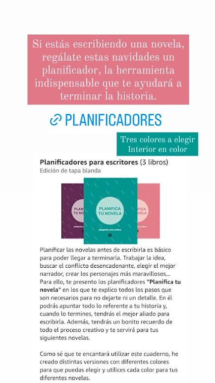 Planifica tu novela. Planificadores para escritores