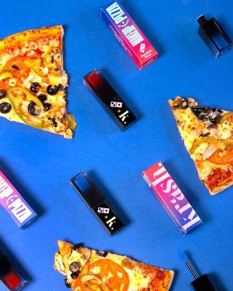 LLEGA EL PRIMER LABIAL A PRUEBA DE PIZZA, DOMINO'S Y KRASH LO HACEN POSIBLE