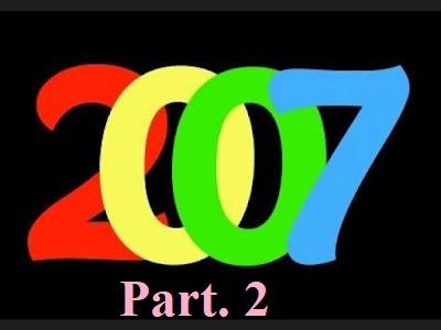 Programa Número 340 de Dj Savoy Truffle en Música Sideral. Especial 2007, Part. 2. Programa Número 340 de Dj Savoy Truffle en Música Sideral. Especial 2007, Part. 2.