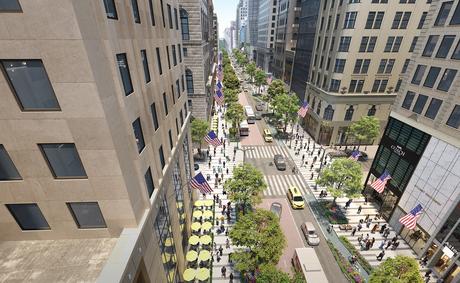 El alcalde Adams reimagina la Quinta Avenida de Nueva York, desde Bryant Park a Central Park