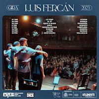 Gira de Luis Fercán en 2023 con Girando por Salas
