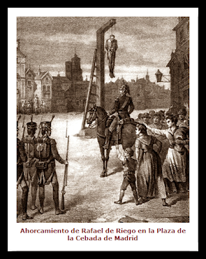 ejecución general rafael riego 