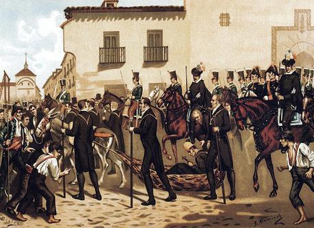 ejecución general rafael riego 