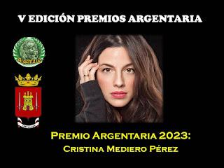 Premio ARGENTARIA 2023 a Dña. Cristina Mediero Pérez
