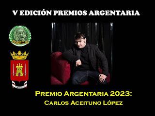 Premio ARGENTARIA 2023 a D. Carlos Aceituno López