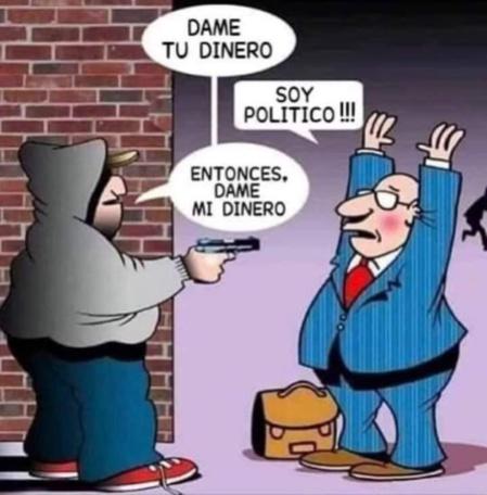 La inmensidad de políticos parásitos que nos expolian y asfixian