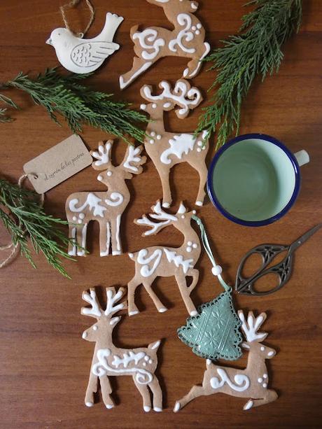 Galletas Renos de Navidad