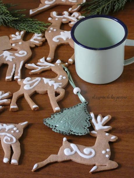 Galletas Renos de Navidad