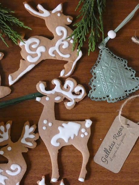 Galletas Renos de Navidad