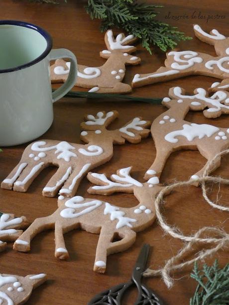 Galletas Renos de Navidad
