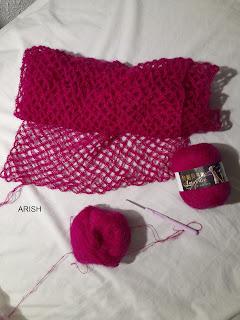 ALPACA DE COLOR CICLAMEN ALPACA DE COLOR CICLAMEN