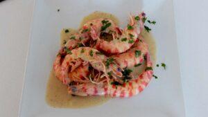 langostinos al cava