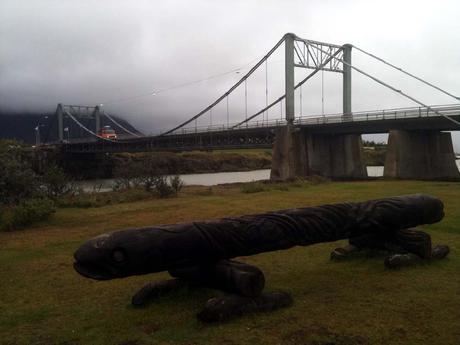 Puente colgante sobre el río Ölfusá | Selfoss (Islandia) Puente colgante sobre el río Ölfusá | Selfoss (Islandia)