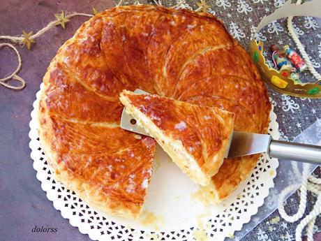 Galette des Rois con crema frangipane Galette des Rois con crema frangipane
