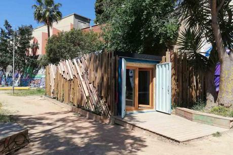 Un contenedor adaptado como espacio cultural ganó el Premio Lluís Carulla 2022