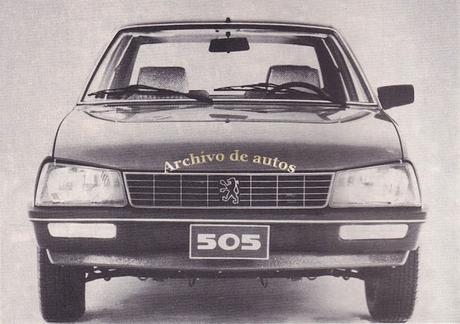 Peugeot 505 SR II Salón’ 84 presentado a finales del año 1983