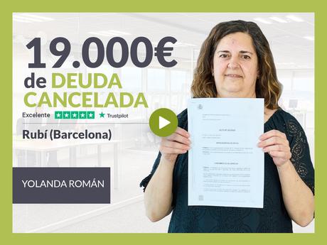 Repara tu Deuda Abogados cancela 19.000€ en Rubí (Barcelona) con la Ley de Segunda Oportunidad